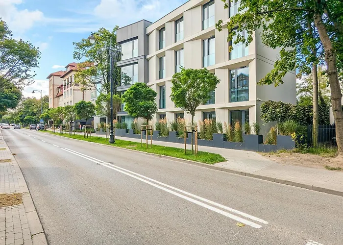 Elegancki W Sopocie Z Parkingiem I Klimatyzacja Blisko Plazy By Rent Like Apartamento Sopot